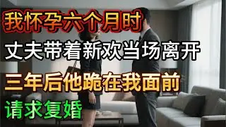 【完结】我怀孕六个月时丈夫带着新欢当场离开，三年后他跪在我面前请求复婚 ！#trending #故事分享 #故事頻道 #人間関係 #心靈暖流 #情感 #爱情