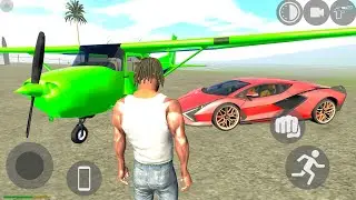 Indian GTA:Yamaha FZ-10 Motorbike Stunts Army Tank & Cessna 172 Airplane Flights in City Gameplay.