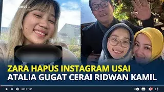 ZARA Anak Ridwan Kamil Pilih Hapus Instagram usai Atalia Praratya Gugat Cerai Ayahnya
