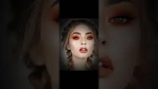 peach makeup #orangemakeup #orangecolor #peachmakeup #eyemakeup #softeemakeup #2024latest#makeup2024