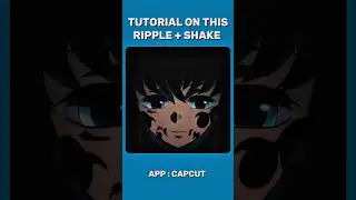 😍 Ripple + Shake Transition in CapCut | Pro Trick #capcut #edit #youtube