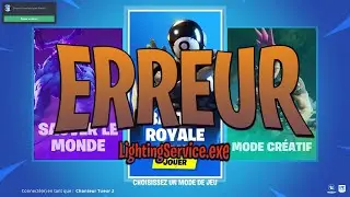*SOLUTION* ERREUR LightingService.exe #0000000D FORTNITE