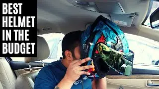 Best Helmet AXOR VENOMOUS GLOSSY BLUE - King Indian