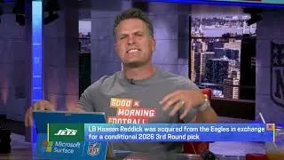 'GMFB' reacts to Haason Reddick requesting a trade from Jets