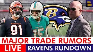 Ravens Rumors LIVE: Ravens Trade Rumors On Jaelan Phillips & Kevin Zeitler