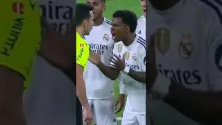 Rodrygo SNAPS at the Ref After Carreras&rsquo; Red Card! 🤬🔥🤯#football #ronaldo #messi #trending #shorts