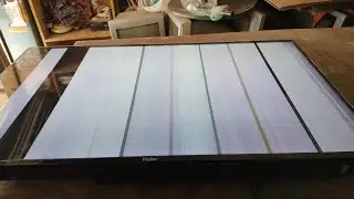 le43k6600ga Haier display fault, 43inch panda panel