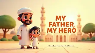 My Father My Hero 💙 | Islamic Kids Nasheed | Rayyan Learns Respect / My Father My Hero