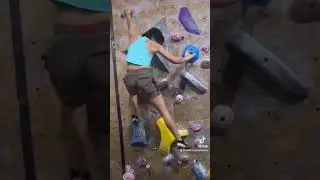Do the tall beta! #bouldering #iloveclimbing #boulderinggym #climbing