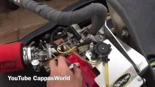 Honda clone idle and rev go kart