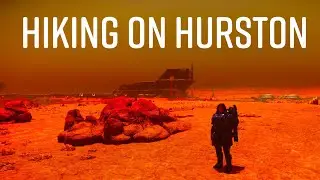 I Took a Hike After Getting STRANDED Near the Distribution Center | Star Citizen
