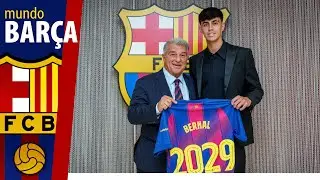 BAR&Ccedil;A: &iexcl;OFICIAL! Marc Bernal renueva hasta 2029