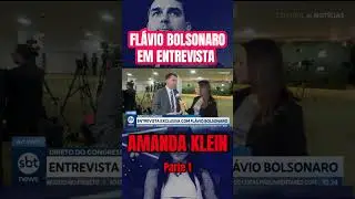 Fl&aacute;vio Bolsonaro, Amanda klein #noticias #ultimasnoticia #shorts #politica