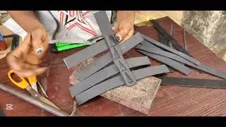 Fisherman's sandal pattern making process for beginners in shoemaking 