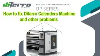 How to fix Diferro Calenders Machine's heater and other problems