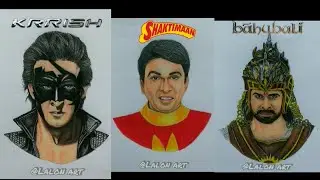 Indian Superhero Avengers | Bollywood Indian Avengers | #journeyArt @rkadil #short, Lalon Art