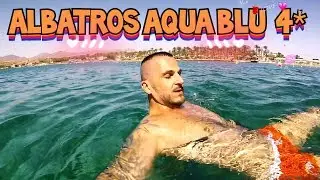 Египет- Песчаный пляж отеля Albatros Aqua Blu Resort 4*