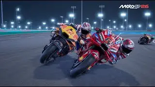 onboard vinales vs bagnaia motogp lusail qatar