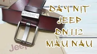 D&acirc;y Nịt Da Nam Jeep | M&atilde; 112-N&acirc;u | daynitgiare.com