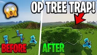 Trapping a POWER FACTION with OP TREE TRAP!! | Minecraft HCF