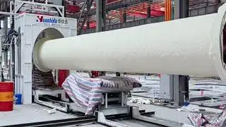 pipe shot blasting # 3LPE pipe coating machine#gas pipeline#spray foaming insulation pipe device