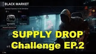Cod Bo3- 3rd day of vacation. Random supply drop challenge camo!!!