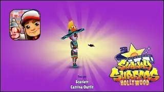 Subway Surfers Hollywood - Unlock Scarlett Catrina Outfit Character 2026