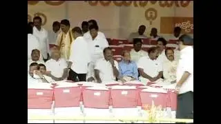 Revanth Reddy at Amaravati Foundation Ceremony