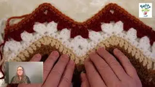6-Day Kid Blanket Swatch Tutorial - The Popsicle Effect with Betty McKnit