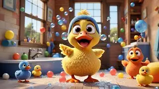 Duck Took a Bubble Bath 🦆🛁 | Fun & Relaxing Nursery Rhyme for Kids