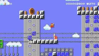 ☆ ★ Area 93 Escape ★ ☆ by kiarash d 🍄 Super Mario Maker 2 ✹Switch✹ #bkn