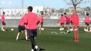 80º ENTRENAMIENTO SEVILLA ATLETICO 12-13