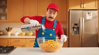 Mario teaches you how to make Dragons Breath Cheese Puffs