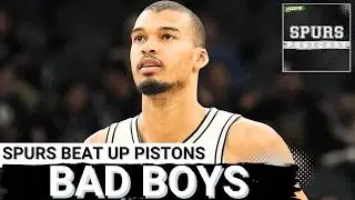 SPURS POSTCAST: Wembanyama LOCKS DOWN Cade Cunningham & Pistons to Win 9TH-STRAIGHT | Vassell ERUPTS