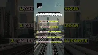 5 Dubai Metro name changes you should know about!