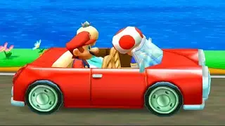 Mario Party The Top 100 - Rosalina vs Mario vs Peach vs Waluigi(Very Hard Difficulty)| Cartoons Mee