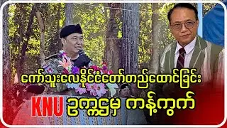 ကော်သူးလေ နိုင်ငံတော်တည်ထောင်ခြင်းKNU ဥက္ကဌ ကန့်ကွက်