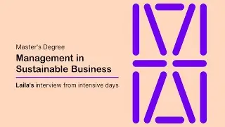 HAMK Management in Sustainable Business | Laila's interview from intensive days