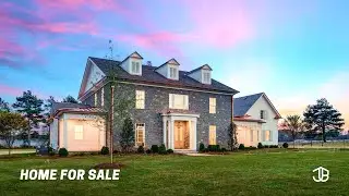 TOURING A CUSTOM LUXURY BUILT Franklin TN Home w/ 30 ACRES | Nashville | JOHNBOURGEOISGROUP Tour