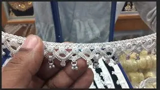 রুপার নুপুরের ডিজাইন ও দাম/New Anklets design for ladies with price