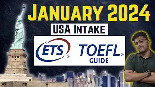 TOEFL Exam Pattern 2023 | January intake 2024 | TOEFL | IELTS | GRE | Masters in USA | #toeflexam