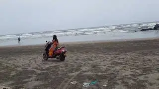 sri valli song | goa diary | #goa #picnic | secutiy on beach