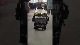 komban bus miniature model