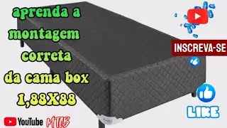 Como se monta cama box solteiro 1,88x88