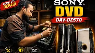 Sony DAV-DZ570 push power protect
