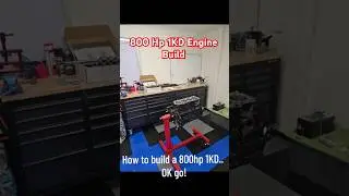 800HP 1KD Engine Build #enginebuild #diesel #dragbuild