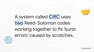 The Unscratchable CD: Error Correction Codes Explained