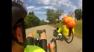 Recumbent Trike Tour, TrikePacking Dandridge, TN to Panther Creek SP 2014-10-01, Catrike, Performer