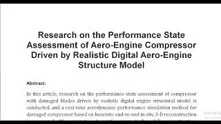 Research on the Performance State Assessment of Aero Engine Compressor Driven by Realistic Digital A