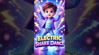 Electric Shake Dance ⚡ | Cute Vibo Dancing | Kids Fun Shorts